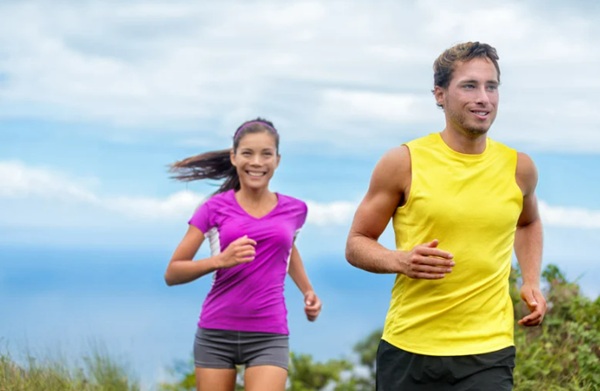 running